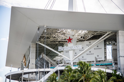 Heineken proost met Miami Dolphins op een sponser deal