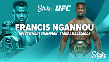 Stake vergroot de bekendheid van het UFC-merk met toevoeging van Ngannou