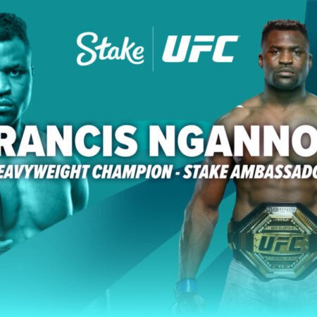 Stake vergroot de bekendheid van het UFC-merk met toevoeging van Ngannou