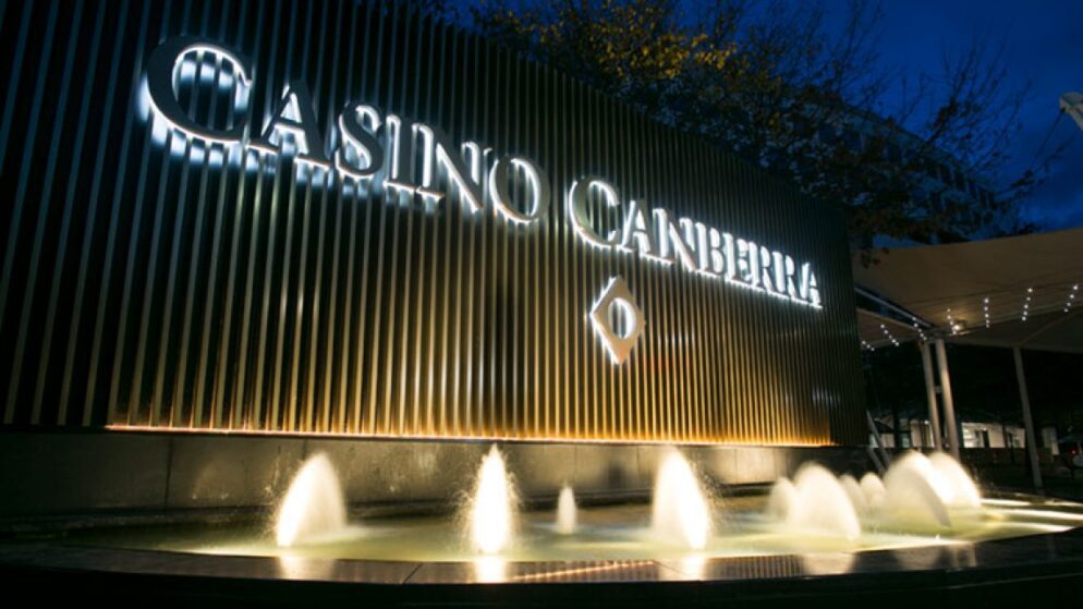 Casino Canberra gaat deze vrijdag weer open