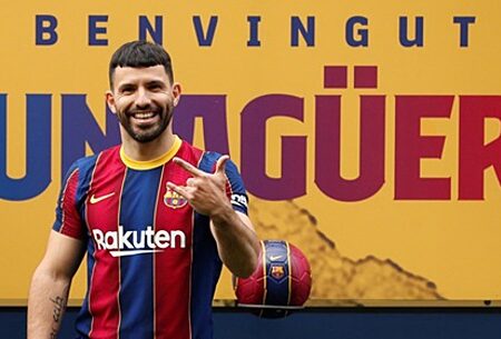 Sergio Agüero: Barcelona-spits mist 10 weken door kuitblessure