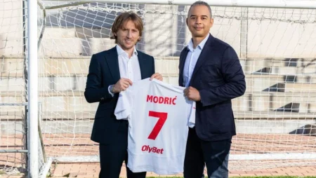 Luka Modrić communiceert met Galácticos-fans via Olybet-deal