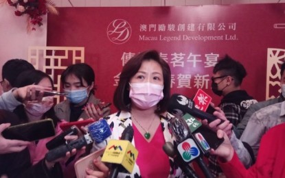 Melinda Chan keert terug als CEO van Macau Legend