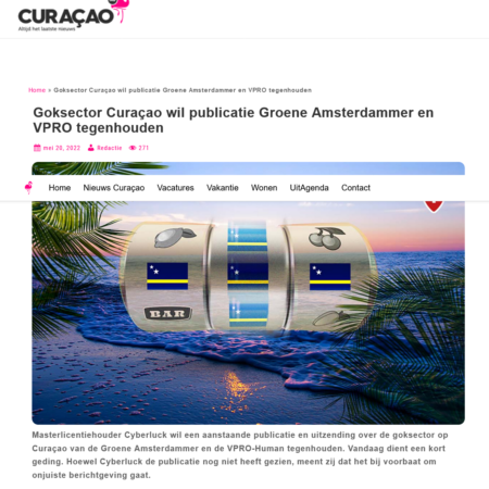 De online gokindustrie op Curaçao