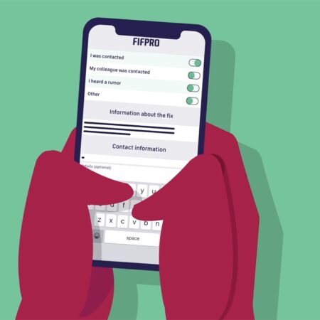 Red Button-app in focus terwijl FIFPRO een conferentie over matchfixing organiseert