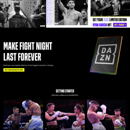 DAZN biedt rijkere inhoud met lancering van boks-NFT’s