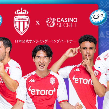 AS Monaco sluit deal voor Japan met Casino Secret