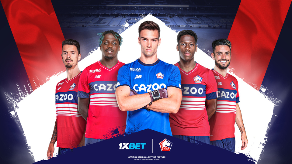 1xBet is de nieuwe officiële regionale partner van LOSC Lille