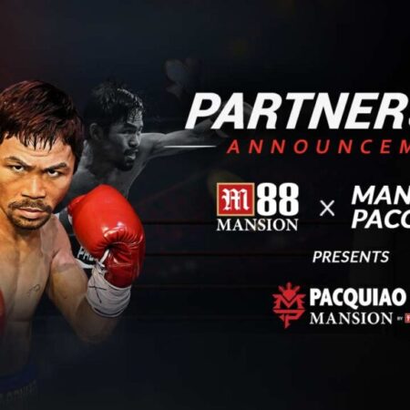 M88 Mansion kondigt bokslegende Manny Pacquiao aan als nieuwe merkambassadeur
