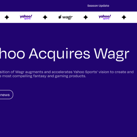Yahoo verhoogt sportbetrokkenheid met Wagr-acquisitie
