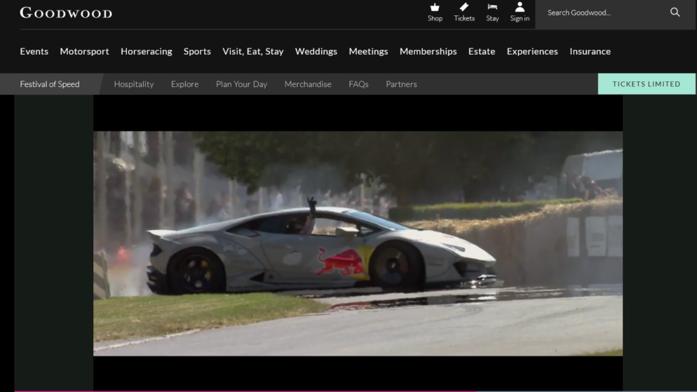 Pirelli wordt officiële bandensponsor van het Goodwood Festival
