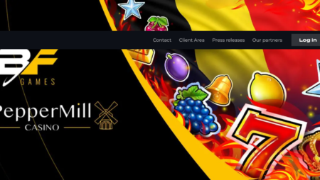 BF Games rolt dobbelspellen uit met PepperMill Casino in België