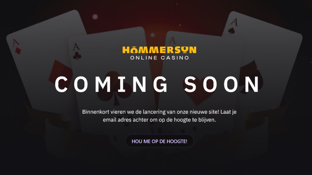Hommerson Amusement verkrijgt Nederlandse igaminglicentie