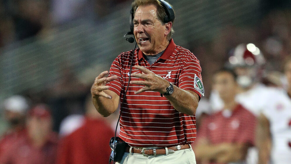 De beste zakenpartner in sport is Nick Saban