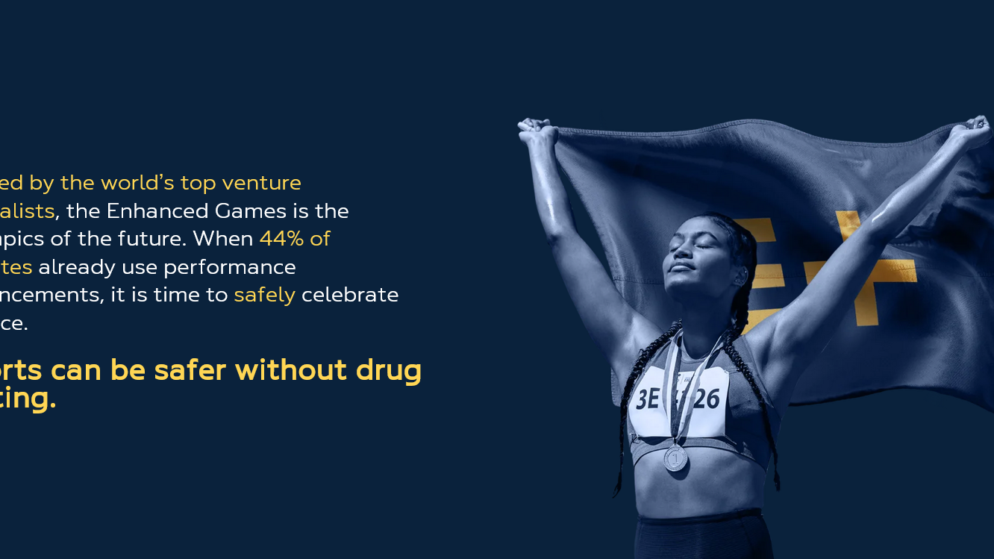 De drugs vriendelijke Olympische Spelen Enhanced Games ontvangen financiering