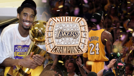 Kobe Bryant’s Lakers-titelring uit 2000 vestigt veilingrecord