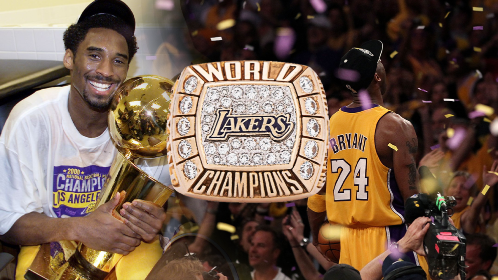 Kobe Bryant’s Lakers-titelring uit 2000 vestigt veilingrecord