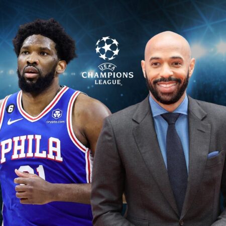 Joel Embiid treedt toe tot Thierry Henry, CBS Sports voor UCL Final Coverage