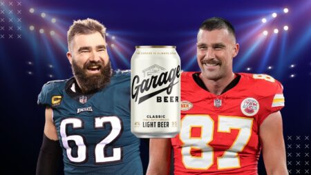 De Kelce Brothers doen hun eerste gezamenlijke investering in garage bier !