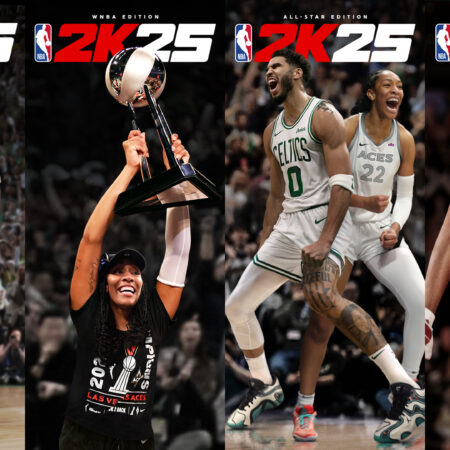 Jayson Tatum, A’ja Wilson en Vince Carter scoren NBA 2K25-covers