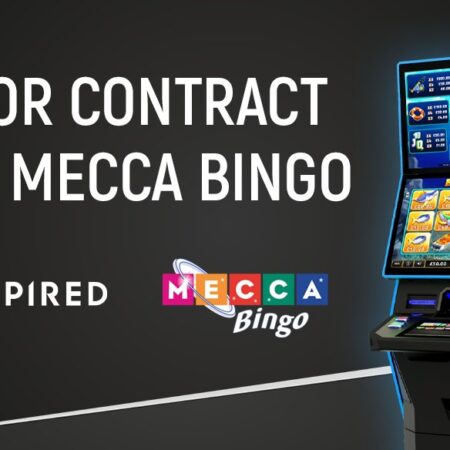 Inspired Entertainment tekent vijfjarig leveringscontract met Mecca Bingo