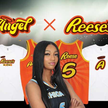 Angel Reese brengt zoete collectie uit met Reese’s