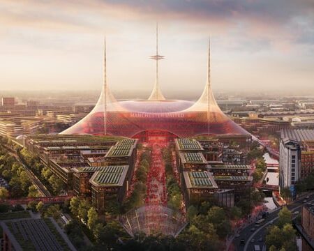 Manchester United onthult eerste afbeelding van iconisch nieuw stadion