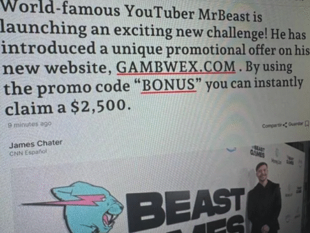 Tiener onthult massale nep-gamingsites die ten onrechte beweren dat ze door MrBeast en andere influencers worden aanbevolen